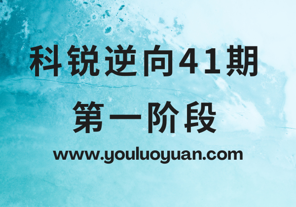 科锐逆向41期第一阶段完整教程 - 幽络源免费分享C/C++编程基础电子资料