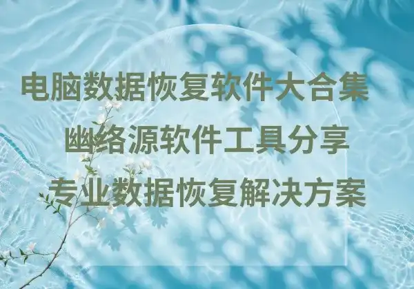 电脑数据恢复软件大合集 - 幽络源软件工具分享 | 专业数据恢复解决方案-幽络源